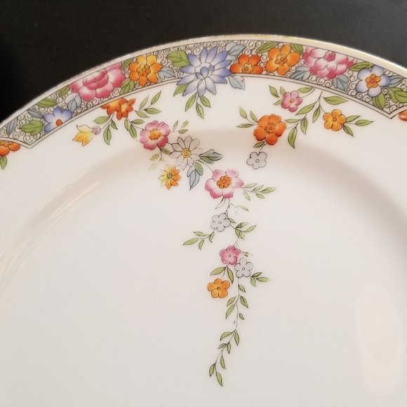 2 Hutschenreuther Selb LHS "Vernon" Salad Plates & Cups with Saucers, Bavaria - Picture 7 of 11